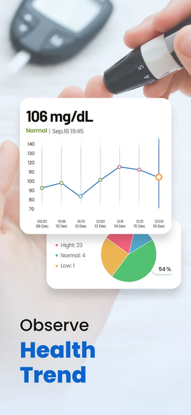 Blood Sugar - Health Tracker - عکس برنامه موبایلی اندروید