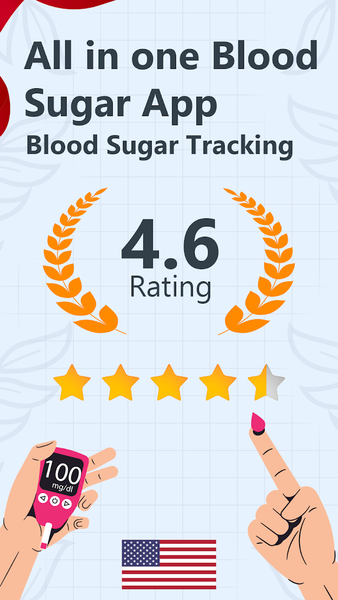 Blood Sugar: Diabetes Tracker - Image screenshot of android app