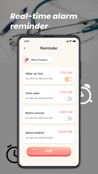 Blood Pressure App:HealthGuide - Image screenshot of android app