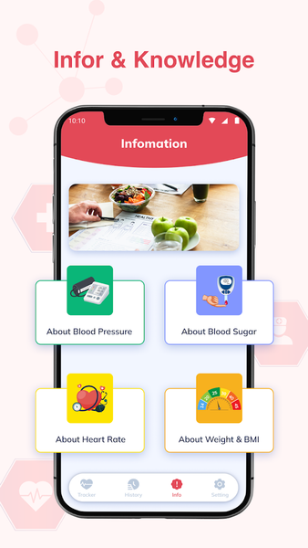 Blood Pressure App: Bp Log - عکس برنامه موبایلی اندروید