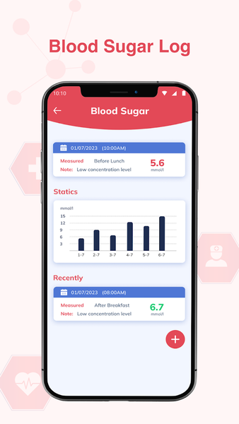Blood Pressure App: Bp Log - Image screenshot of android app