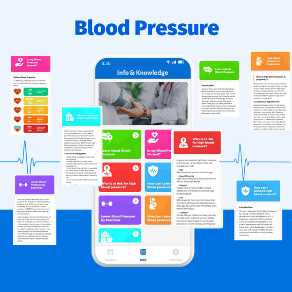 Blood Pressure Pro: BP Tracker - Image screenshot of android app