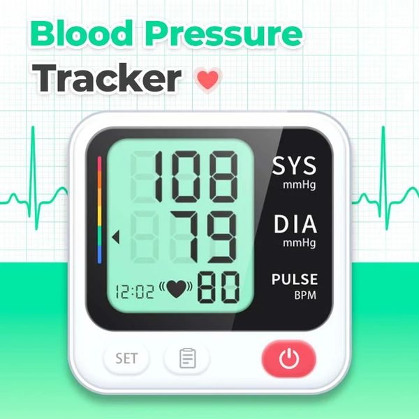 Blood Pressure App: BP Monitor - عکس برنامه موبایلی اندروید