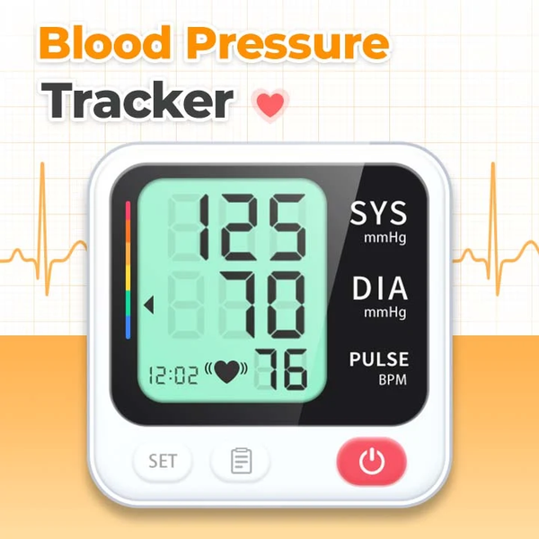 Blood Pressure App: BP Monitor - عکس برنامه موبایلی اندروید