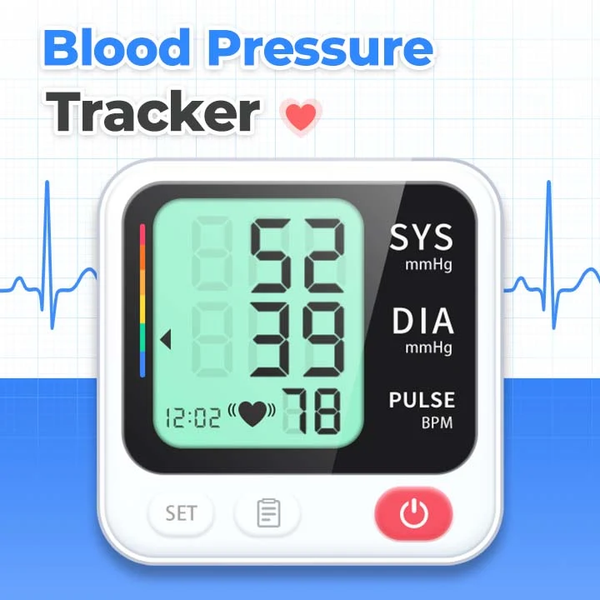 Blood Pressure App: BP Monitor - عکس برنامه موبایلی اندروید