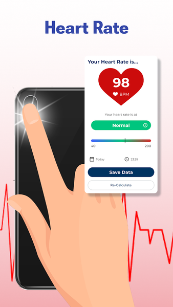Blood Pressure: Health App - Image screenshot of android app