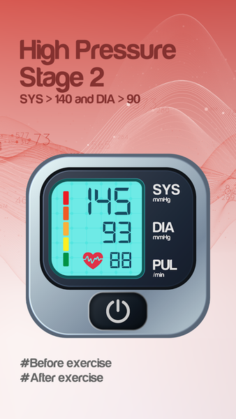 Blood Pressure App - Tracker - عکس برنامه موبایلی اندروید