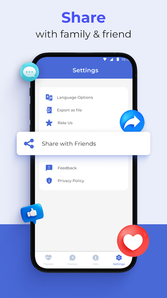 Blood Pressure Log: BP Tracker - عکس برنامه موبایلی اندروید
