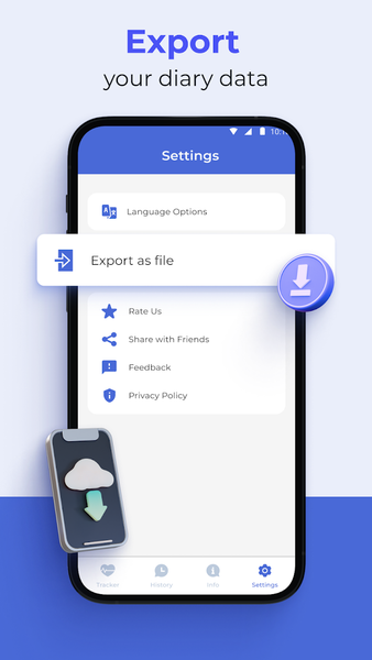 Blood Pressure Log: BP Tracker - عکس برنامه موبایلی اندروید