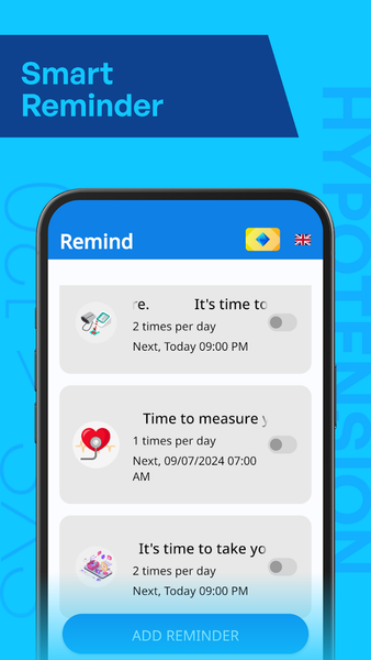 Blood Pressure App & Tracker - عکس برنامه موبایلی اندروید