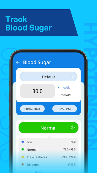 Blood Pressure App & Tracker - عکس برنامه موبایلی اندروید