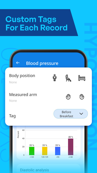 Blood Pressure App & Tracker - عکس برنامه موبایلی اندروید