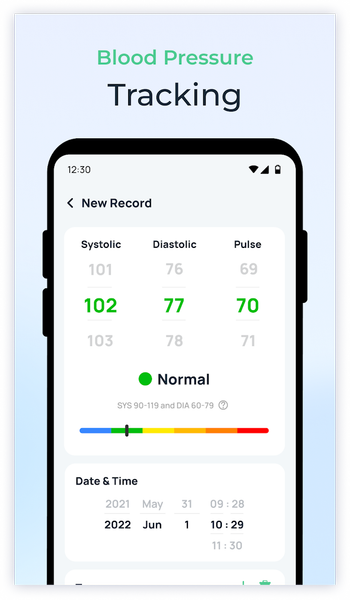 Blood Sugar & Diabetes Tracker - عکس برنامه موبایلی اندروید