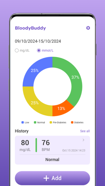 BloodyBuddy - عکس برنامه موبایلی اندروید