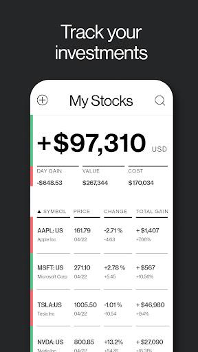 Bloomberg: Finance Market News - Image screenshot of android app