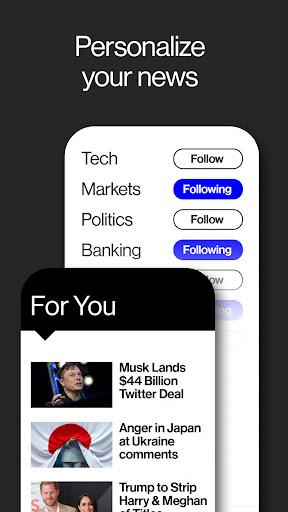 Bloomberg: Finance Market News - Image screenshot of android app