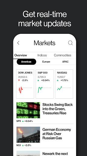 Bloomberg: Finance Market News - Image screenshot of android app