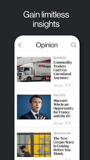 Bloomberg: Finance Market News - Image screenshot of android app