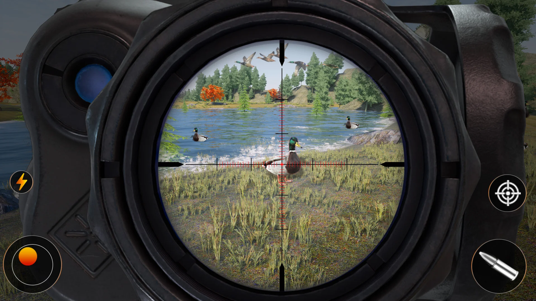 Duck Hunting with Gun - Gameplay image of android game