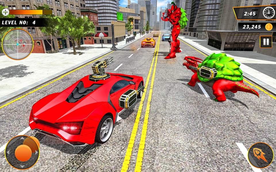 Turtle Robot Shooting Game 3D - عکس بازی موبایلی اندروید