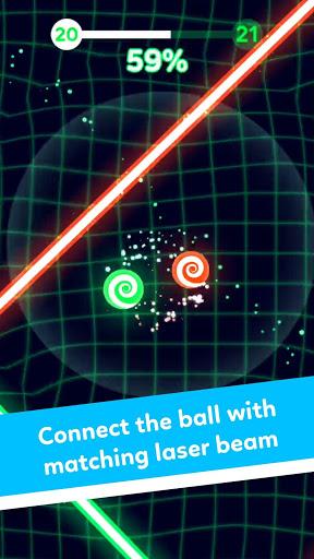 Balls VS Lasers: A Reflex Game - Gameplay image of android game