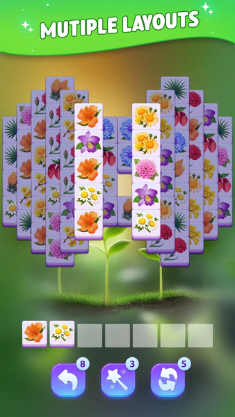 Blossom Tiles Quest - Gameplay image of android game