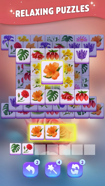 Blossom Tiles Quest - Gameplay image of android game