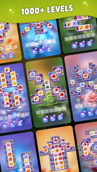 Blossom Tiles Quest - Gameplay image of android game