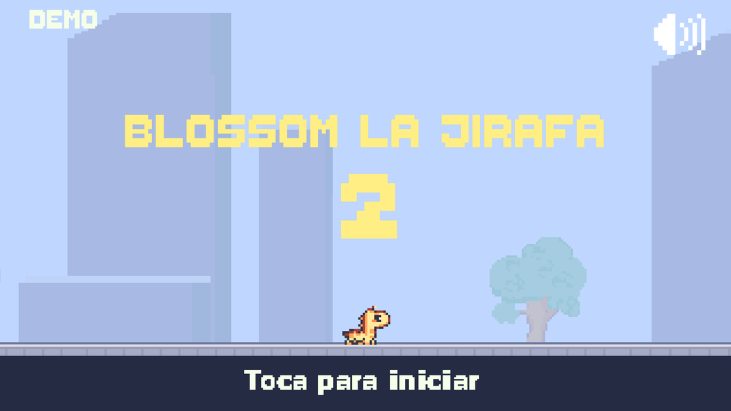 Blossom, La Jirafa 2 (DEMO) - Gameplay image of android game