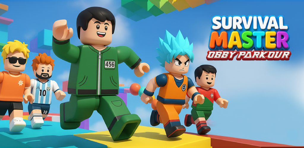 Survival Master: Obby Parkour - Gameplay image of android game