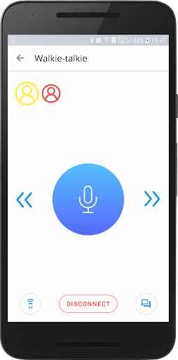 Bluetooth Talkie - Image screenshot of android app