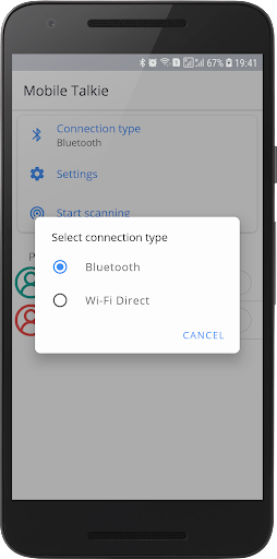 Bluetooth Talkie - عکس برنامه موبایلی اندروید