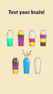 Cups - Water Sort Puzzle Game - Gameplay image of android game