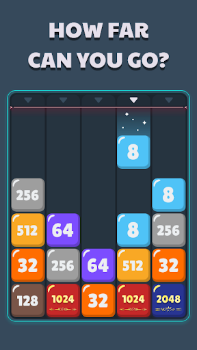 Drop & Merge Numbers - Gameplay image of android game