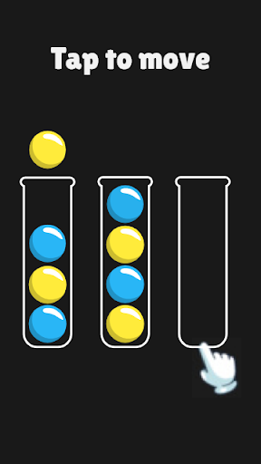 Ball Sort Puzzle 2023 - Gameplay image of android game