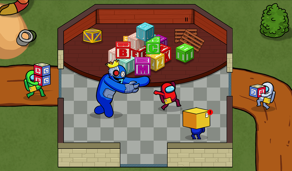 Survivor In Rainbow Monster - عکس بازی موبایلی اندروید