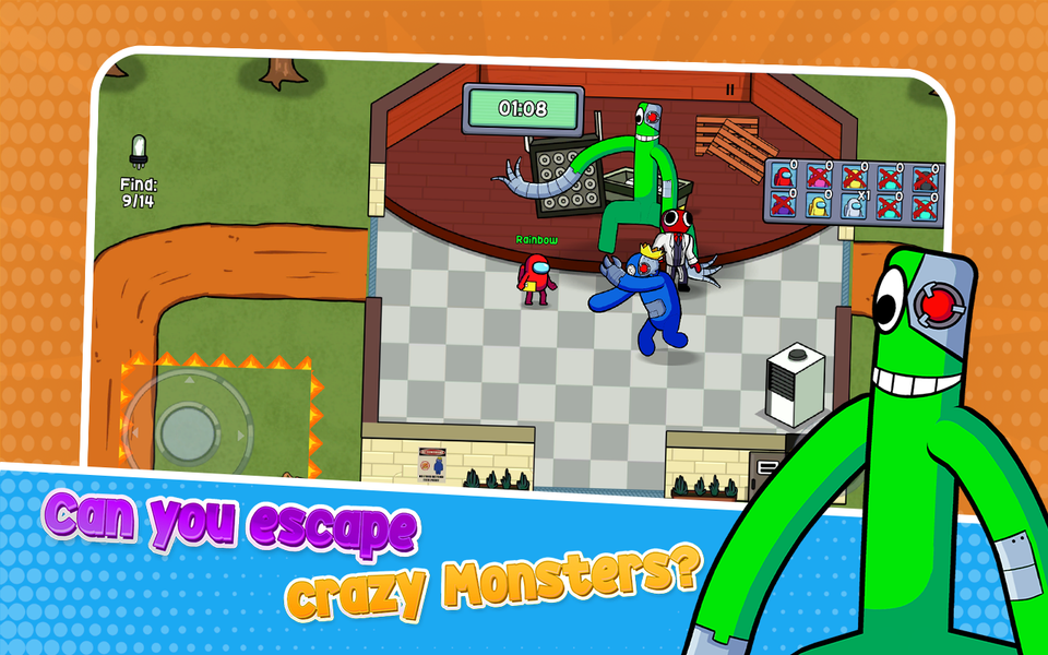 Survivor In Rainbow Monster - عکس بازی موبایلی اندروید