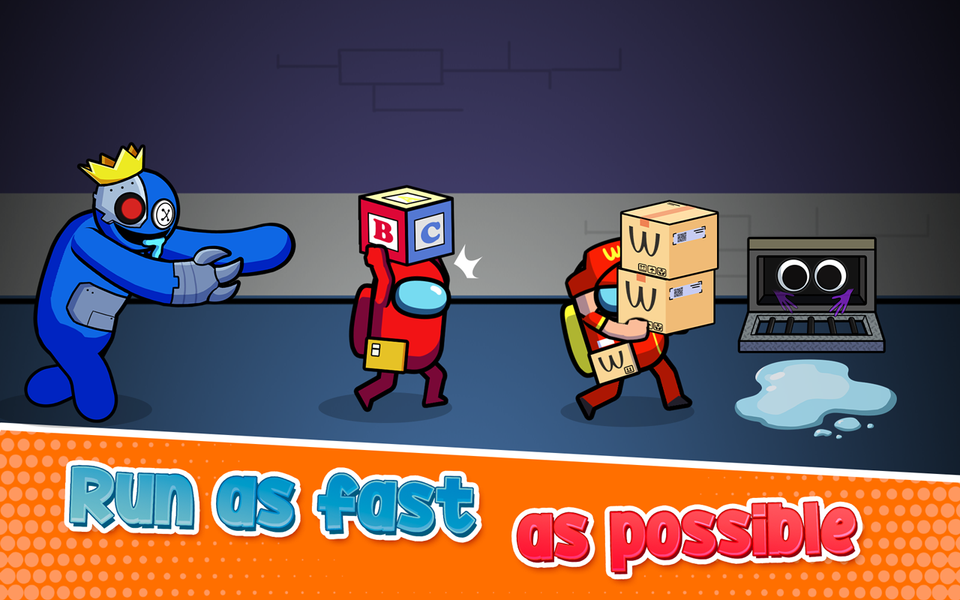 Survivor In Rainbow Monster - عکس بازی موبایلی اندروید