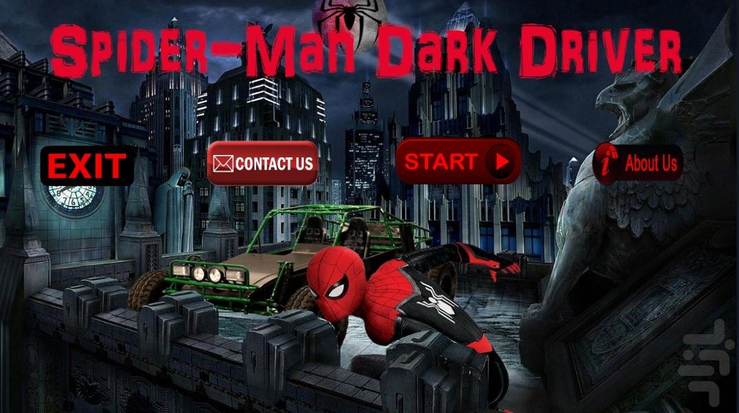 مرد عنکبوتی راننده ی تاریکی - عکس بازی موبایلی اندروید