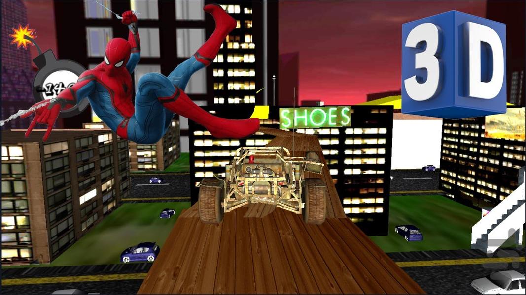 SPIDERMAN Driver - Gameplay image of android game