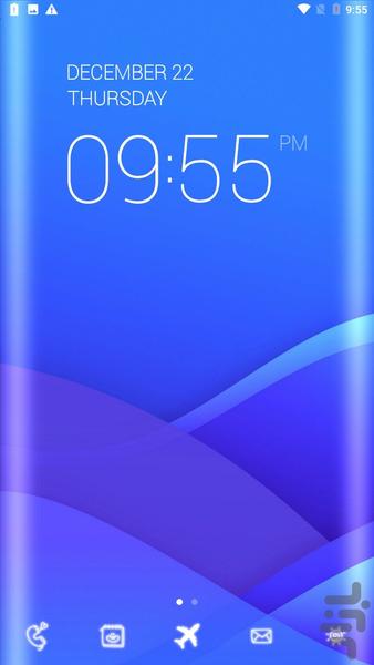 آبی تصاویر پس زمینه -12 - Image screenshot of android app