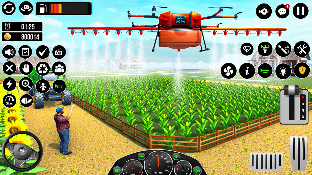 Tractor ultimate simulator - Gameplay image of android game