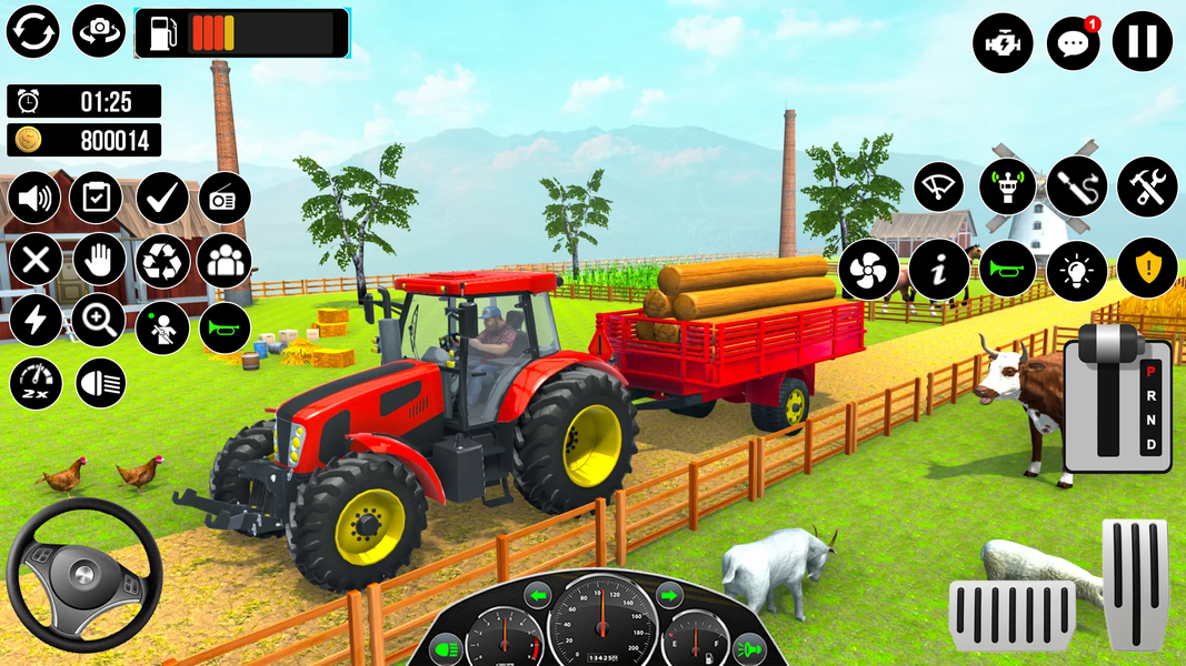 Tractor ultimate simulator - Gameplay image of android game