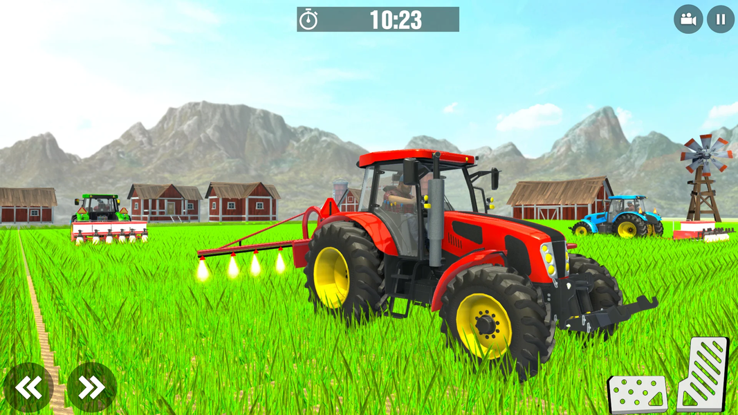 Tractor ultimate simulator - Gameplay image of android game