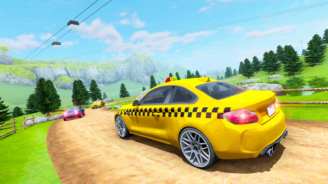 offroad taxi driving game 3d - Gameplay image of android game
