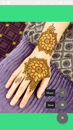 Latest Mehndi Designs - Image screenshot of android app