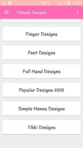 Latest Mehndi Designs - Image screenshot of android app