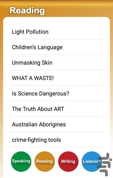 IELTS Advance - Image screenshot of android app