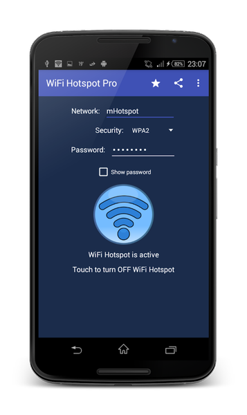 WiFi Hotspot - Image screenshot of android app