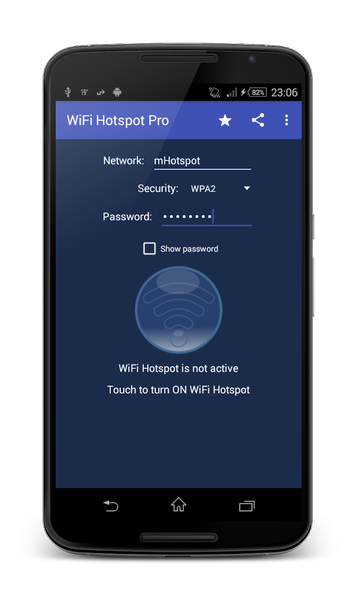 WiFi Hotspot - Image screenshot of android app